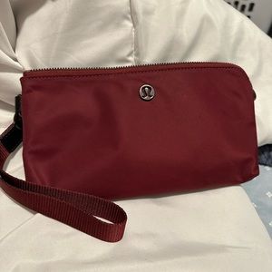 Lululemon curved wristlet